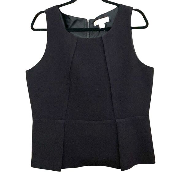 MICHAEL Michael Kors Pintucked Wool Top 14 - Picture 1 of 8